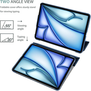 <span class=keywords><strong>ProCase</strong></span> Smart Case pour iPad Air 11 pouces, support fin, coque rigide en PC translucide, housse intelligente compatible avec Touch ID - Product Image 5