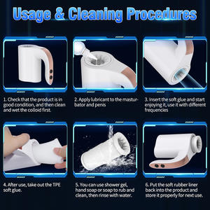 Masturbatore Maschile Automatico Telescopico Rotante a Forma di Aereo, Giocattolo per Adulti - Product Image 5