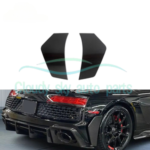 สปลิตเตอร์กันชนหลังคาร์บอนไฟเบอร์แบบแห้งรุ่นใหม่สำหรับ <span class=keywords><strong>Audi</strong></span> <span class=keywords><strong>R8</strong></span> <span class=keywords><strong>V</strong></span> Performance Coupe 2 ประตู ปี 2023 แบบ Bolt-On ได้รับการรับรองมาตรฐาน CE - Product Image 5
