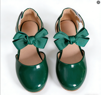 Chaussures habillées personnalisées pour filles, ballerines princesse pour enfants, modèles Mary Jane à motifs floraux, chaussures à paillettes pour mariages et fêtes, tailles pour enfants et tout-petits