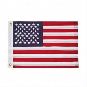 ออกแบบธงชาติสหรัฐอเมริกาตามสั่ง ขนาด 2x3 ฟุต 3x5 ฟุต 4x6 ฟุต หลายขนาด ธงปักลายสหรัฐอเมริกา พร้อมโลโก้ตามสั่ง วัสดุผ้าอ๊อกซ์ฟอร์ด - Product Image 6