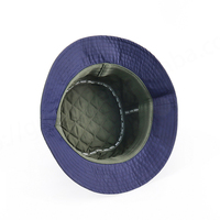 Sombrero de Pescador de Terciopelo con Diseño de Hoja de Goma Personalizado al por Mayor, Diseña el Tuyo Propio, Impermeable, de Nailon, Protección Solar, Casual, para Uso Diario