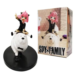 14CM PVC şekilli kalıp japonya Anime casus X aile Anya Bond Forger şekil oyuncaklar Anime koleksiyonları