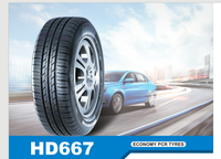 Pneu de voiture 165/70R12 HD667, pneu en caoutchouc antidérapant pour les trajets en ville
