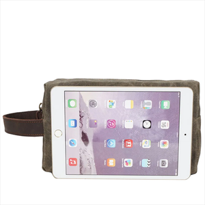 Sac de Voyage Personnalisé pour Articles de Toilette, Trousse de Rasage Imperméable avec Pochette Zippée, Accessoires pour Hommes, Article Promotionnel - Product Image 2