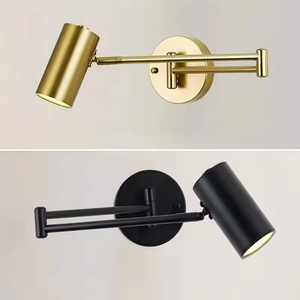 Moderna oscillazione regolabile lungo <span class=keywords><strong>braccio</strong></span> LED lampada <span class=keywords><strong>da</strong></span> <span class=keywords><strong>parete</strong></span> calda/fredda illuminazione <span class=keywords><strong>a</strong></span> <span class=keywords><strong>parete</strong></span> comodino domestico illuminazione <span class=keywords><strong>da</strong></span> <span class=keywords><strong>parete</strong></span> applique - Product Image 5