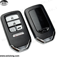 Clés de voiture de remplacement de haute qualité à 3/4/5 boutons, clé intelligente, boîtier de clé de voiture, clés de véhicule pour Honda