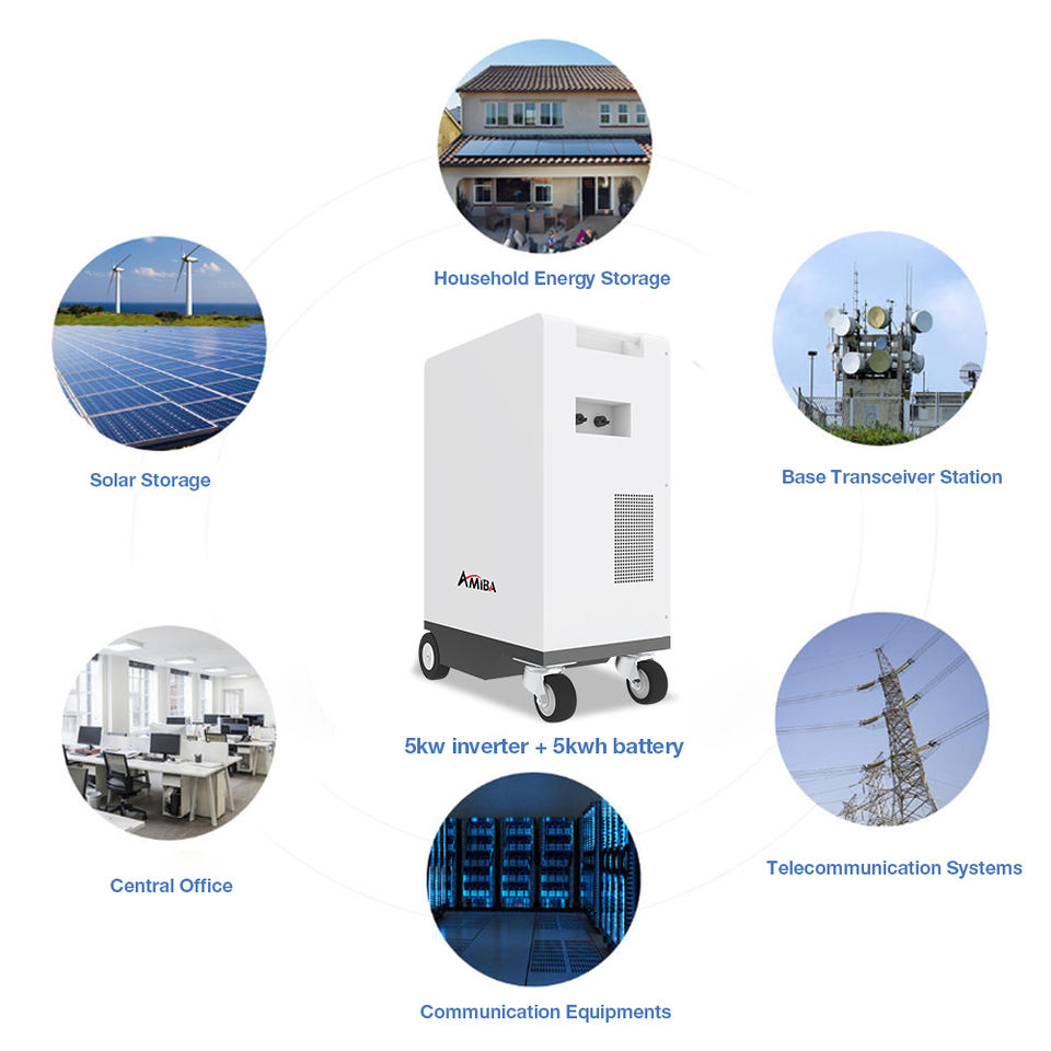 All in One Inverter Battery 5KWH - 10KWH Hybrid System
