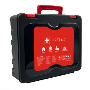 Botiquín de primeros auxilios para entrenamiento médico de emergencia en el hogar para suministros básicos de primeros auxilios - Product Image 1