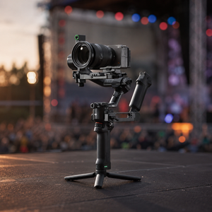 RS 5 Combo Camera Support Gimbal <b>Stabilizer</b> Kit Handheld Setup for Video Camera and DSLR Filming Use - Product Image 1