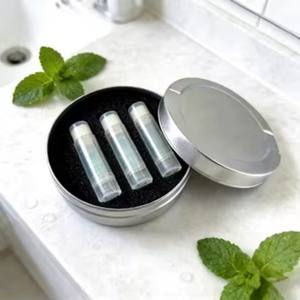 60 мл пустая круглая металлическая банка с офсетной печатью и индивидуальной завинчивающейся крышкой для упаковки мятных пластырей, мазей и косметики - Product Image 6