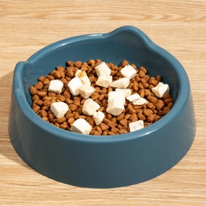 <b>Dog</b> Bowl Single Pet Food Bowl Thickened Rounded Shape Food Grade Material For Cat Large Size Pet Supplies - Product Image 1