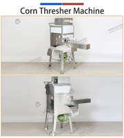 Fengxiang MZ-368 Automatische Maïs-/Koren dorsmachine lijn Hoge efficiëntie 304 roestvrij staal 500-600KG/uur capaciteit motor