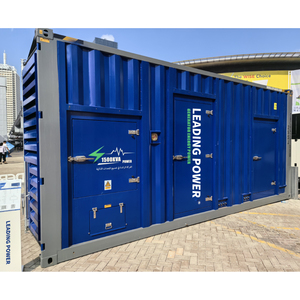 40ft container 1500kva im lặng Máy phát điện diesel 1000kw 1200kw 6 xi lanh siêu im lặng 1500rpm ATS tùy chọn 240V 480V đánh giá điện áp - Product Image 1