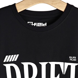เสื้อยืดแขนสั้นผู้ชายทรงโอเวอร์ไซส์ ผ้าเจอร์ซีย์คอตตอน 100% น้ำหนัก 160 กรัม พิมพ์ลายโลโก้ด้านหน้า สไตล์สตรีทแวร์ทรงหลวม คุณภาพสูง ขายดีประจำปี 2026 - Product Image 5