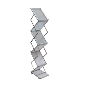 Free Standing Acrylic Brochure Holders Portable