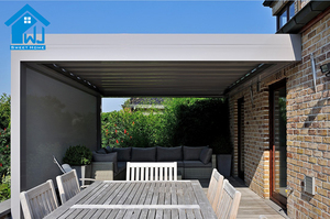 Pergola Bioclimatica in Alluminio Motorizzata Sweet Home, Personalizzabile, Impermeabile ed Ecologica - Product Image 4