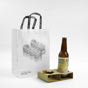 Sac en papier kraft brun personnalisé avec logo imprimé, prix d'usine, pour emballage de restauration rapide, épicerie, vente au détail et plats à emporter - Product Image 1