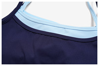 Ensemble de yoga respirant effet seconde peau avec haut de sport et pantalon évasé taille haute à ceinture pliée, contrôle du ventre et effet push-up fessier, pour fitness et gym