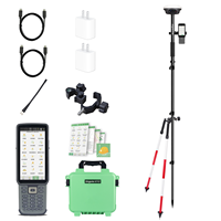 Récepteur de topographie GPS GNSS RTK série E1 SingularXYZ, kit complet avec collecteur de données et mireur de centrage