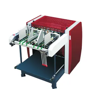 Otomatik kutu karton planya makinesi kağıt gri tahta oluk kesici makinesi kanal açma makinesi