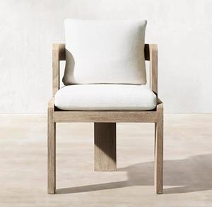 Tavoli e sedie all'aperto in Teak di lusso moderno per un Design elegante di terrazze e giardini della Villa - Product Image 2