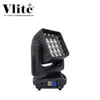 Projecteur Wash Blinder RVBW 5x5 avec contrôle de zoom pour concerts, tournées et scènes de festival