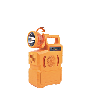 Solar Powered <b>Speaker</b>/Radio/Bluetooth/Headset/<b>USB</b> With Pure Sine Wave Battery Flashlight 2 Universal Sockets YC-E-12V-300W YC-E- - Product Image 1