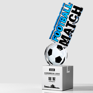 <span class=keywords><strong>2026</strong></span>新款金属奖杯定制创意亚克力奖牌篮球足球运动奖杯 - Product Image 3