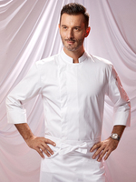 Tenue de Chef Haut de Gamme pour Homme à Manches Longues – Vêtements de Travail Automne-Hiver et Pantalon de Cuisine Été pour Restaurant et Hôtel