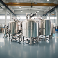 Équipement de Fermentation de Bière à Prix d'Usine, Cuve de Fermentation de Bière en Acier Inoxydable 100L 500L 1000L, Fermenteur Conique CCT