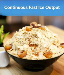 New Arrival Tabletop Snow Flake <strong>Ice</strong> Maker, Brand Compressor Snow <strong>Ice</strong> Machine for Dessert Business - Product Image 5