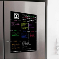 Autocollant magnétique effaçable personnalisé pour tableau d'écriture, surface d'écriture réutilisable, bloc-notes pour tableau d'écriture