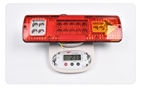Feu arrière LED 12V 24V pour remorque, 131 LED, avec fonctions de frein, stop et clignotant, pour camion et semi-remorque, ensemble de feux arrière et indicateurs