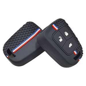 <span class=keywords><strong>Porte</strong></span>-clés en silicone pour Chevrolet Camaro Cruze Sonic Impala Malibu AVEO Equinox pour Vauxhall <span class=keywords><strong>Opel</strong></span> Astra J H, étui pour clés - Product Image 4