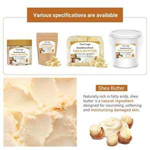 Etiqueta privada Manteca de karité Cuidado corporal Raw Venta al por mayor a granel 100% Puro Natural Orgánico Refinado Sin refinar Manteca de karité cruda - Product Image 4