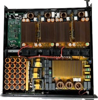 4*1500W/1800W/2000W/2500W Amplificateur audio classe D de qualité supérieure Amplificateur 1U 4 canaux avec DSP FIR
