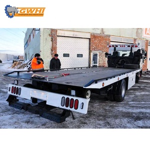 Camión de Remolque de Plataforma Plana de 5 a 15 Toneladas, Camión Pesado con Grúa, Camión de Remolque Suzuki con Plataforma Elevadora de Tijera - Product Image 4