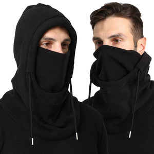 Vente en gros de bonnets d'hiver personnalisés, couvre-têtes pour le cyclisme en plein air, cache-cou, masque de ski, balaclava en polaire pour hommes et femmes - Product Image 2
