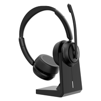 Audífonos Bluetooth Inalámbricos con Cancelación de Ruido y Base de Carga, Modelo Privado OEM/ODM 2023