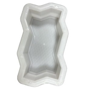 Alta calidad al aire libre camino pavimentación plástico piso ladrillo azulejo cemento hormigón molde plástico pavimentadora sello bloques de hormigón moldes - Product Image 1
