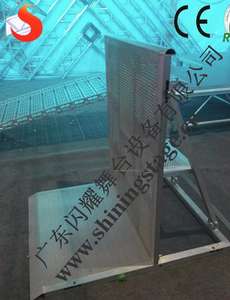 อุปสรรคอลูมิเนียมที่ใช้ในการป้องกันไม่ให้ Crowing และการจลาจล/คุณภาพและความปลอดภัยที่ใช้สำหรับการจัดนิทรรศการกลางแจ้ง - Product Image 5