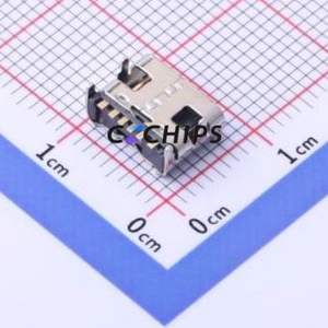 MC-306-D USB Connector SMD Connector ( Connector Type: Type-C )( Gender: Female )( Mounting Type: Horizontal Mount ) - Product Image 2