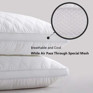 Extensibles ropa de cama hipoalergénica y ácaro <span class=keywords><strong>del</strong></span> <span class=keywords><strong>polvo</strong></span> resistente al Hotel de calidad alternativa almohadas - Product Image 3