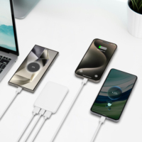 Cargador Portátil de 5V 2.4A, Mini Banco de Energía de 5000mah, Batería de Bolsillo para Teléfonos Inteligentes y Chalecos Térmicos
