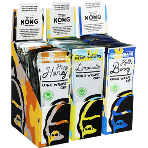 KONG WRAPS Natural Hemp Wrap (Wedding Cake), Green 2 tablets + 1 packaging <b>tool</b>, 1 contains 25 <b>bags</b>.smoking accessories - Product Image 5