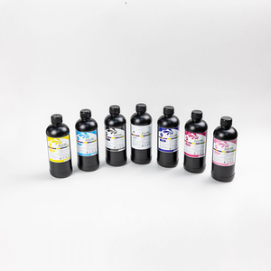 <span class=keywords><strong>Encre</strong></span> LED UV Curable 500ml 1000ml pour l'impression sur verre, acrylique, métal, PVC, panneaux publicitaires - Product Image 4