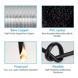 ETOP RAYWU/XCONNECT Connector <span class=keywords><strong>3</strong></span>-polig ZWART Waterdichte Pigtail Connector Man/vrouw 30cm Lang Elk 18AWG Draad - Product Image 4