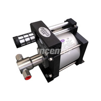 Pompe de surpression pneumatique en acier inoxydable pour le remplissage de CO2 liquide, modèle Maintaining Simplicity