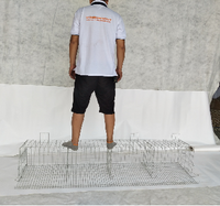 Cages de ponte automatiques pour poulets de chair 3 niveaux 4 niveaux 60/80 oiseaux Type H Batterie galvanisée à chaud Cage pour poulets de chair pour l'élevage de volailles